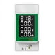thumbnail image 2 of Medidor de EnergíA EléCtrica de Riel DIN Medidor ElectróNico de Kwh VatíMetro VoltíMetro AmperíMetro Multidigital AC 50-300V 100A, 2 of 10