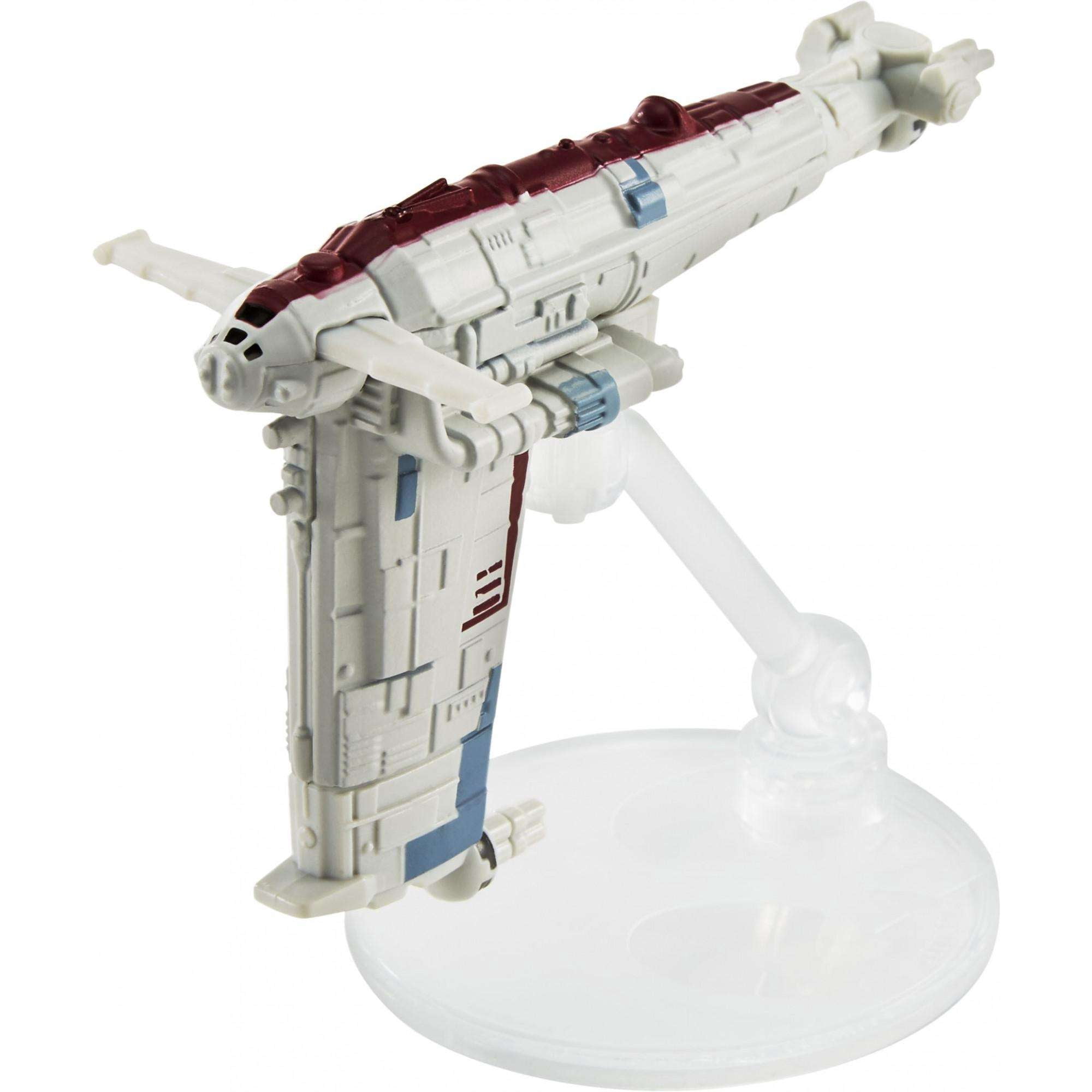 Hot Wheels Wars The Last Jedi Resistance Bomber Starship Vehicle Playset