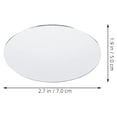 thumbnail image 2 of 10Pcs Mini Oval Lens Mirror Glass Mosaic Tile Pieces for DIY Craft Projects and Home Decor Decorative Crafts, 2 of 6