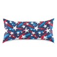 thumbnail image 3 of Cool Star Pattern Pillowcase King Size 40''x20'' Satin Double-Sided Print Soft Wrinkle Resistant, 3 of 9