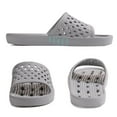 thumbnail image 3 of NeedBo Womens Mens Shower Shoes Non Slip Quick Drying House Sandal Slippers Indoor Home Bedroom Pool Spa Guest College Dorm, Grey Size 6, 3 of 7