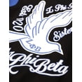 thumbnail image 5 of Big Boy Zeta Phi Beta Divine 9 Womens Fleece Jacket [Black - S], 5 of 6