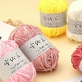 thumbnail image 4 of 6Rolls of Cotton Crochet Yarn 100g/3.5oz Per Roll Soft Baby Yarn for Knitting, 4 of 10