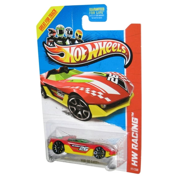 Hot Wheels HW Racing (2012) Red Yur So Fast Toy Car 117/250