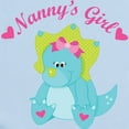 thumbnail image 2 of CafePress - Nanny's Girl Dinosaur Long Sleeve Infant Bodysuit - Long Sleeve Cotton Baby Bodysuit, 2 of 4