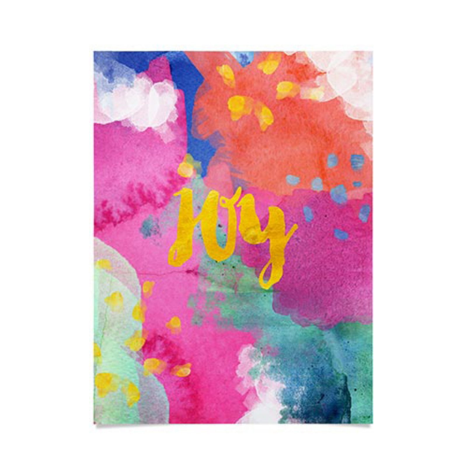 Deny Designs Hello Sayang Oui Joy Poster