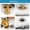 A, variant on Diamond Hole Saw Threaded Sink Hole Cutter for Tiles Ceramic Glass Porcelain Angle Grinder (B)