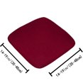 thumbnail image 3 of IMossad Brushed High Elastic Chair Cover – Soft & Comfortable Dining Chair Slipcover – Stretch Seat Protector, Anti-Stain & Washable, 3 of 5