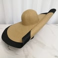 thumbnail image 3 of Oversized Sun Straw Hat for Women Floppy Wide Brim Sun Protection Hats, 3 of 7