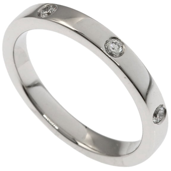 Pre-Owned Chaumet Eternal 7P Diamond Ring, Size 48, Platinum PT950, Women's Ring