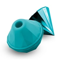 NS Novelties,Sugar Pop Jewel Air Pulse Vibrator - Teal,Suction Vibrator