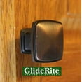 thumbnail image 3 of GlideRite 1-1/4 in. Square Cabinet Knob, Oil Rubbed Bronze, Pack of 25, 3 of 4