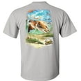 thumbnail image 2 of Fair Game Red Devil Fish T-Shirt Redfish-Ice Grey-S, 2 of 5