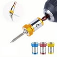 thumbnail image 2 of Screwdriver Head Magnetic Ring Three Piece Set, 9-Pack Screwdriver Head Magnetic Ring for Drill & License Plate Screws - Universal 1/4" Hex Magnetizer, Heavy-Duty Magnetic Screw Holder & Ring (Mix), 2 of 8