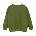 thumbnail image 5 of Posijego Boys Girls V Neck Sweatshirts Kids Causal Long Sleeve Solid Color Pullover Sweatshirt Tops, 5 of 8
