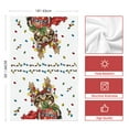 thumbnail image 5 of Sm:)e Believe Cat Christmas Kitchen Dish Towels Set of 2 18x26 Inch Red, 5 of 5