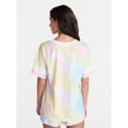 thumbnail image 3 of No Boundaries Pride Oversized Graphic Jersey, Women's XXS-XXL, 3 of 5