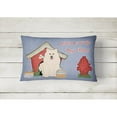 thumbnail image 2 of Carolines Treasures BB2784PW1216 Dog House Collection Samoyed Canvas Fabric Decorative Pillow  12H x16W multicolor, 2 of 3