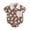 Coffee, variant on Western Baby Boy Outfit Short Sleeve Cowboy Dress Shirt Bubble Romper Button Bodysuit Oneise Clothes