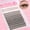 Bottom + Clear Band, variant on Lash Clusters Extensions 280 Pcs Individual Eye lash Clusters 100D Cluster Eyelash Lashes Wispy Clusters Lashes Makeup at Home - DIY Lash Extension Kit for Self Application (9-18MM) Mix