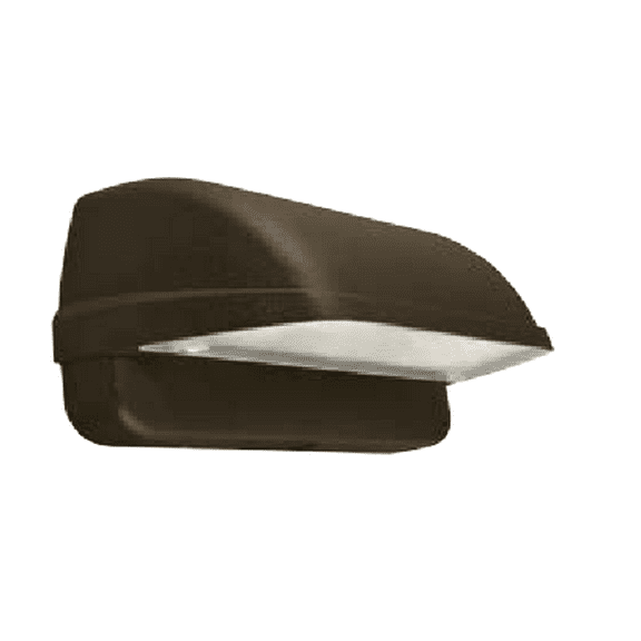 Hubbell LED perimeter light Dusk to Dawn area light LNC2P35PCU, 5000K, 37 watt Prismatic refractor, Dark Bronze finish, 4100 lumens, 120-277V security LED with Universal Button Photocontrol