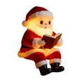 thumbnail image 2 of LED Santa Claus Reading Light, Christmas Table Decor with Built-in Lighting, Holiday Home Decor for Nightstand, 2 of 6
