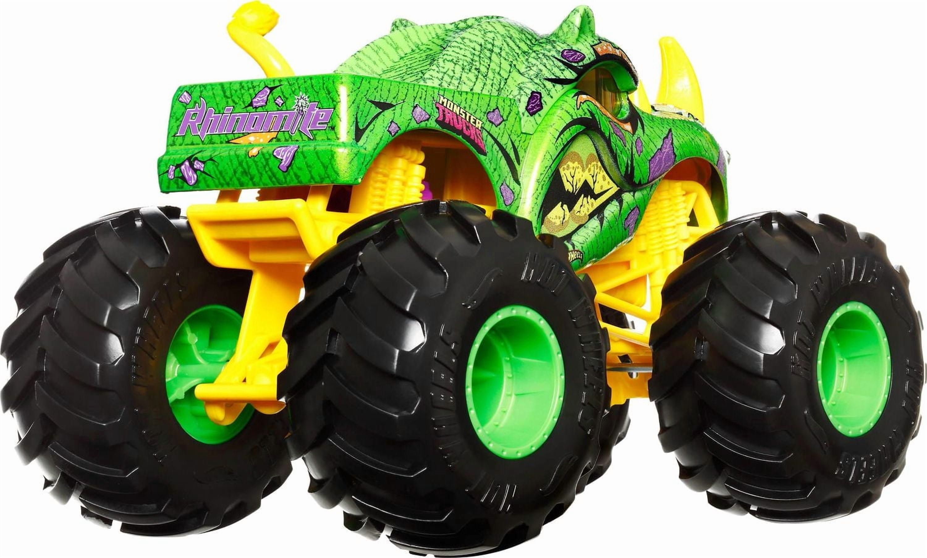 Hot Wheels Monster Trucks 1:24 Scale Rhinomite Vehicle