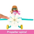 thumbnail image 3 of Barbie Chelsea Can Be... Plane Doll & Playset, 2-Seater Aircraft with Spinning Propellor & 7 Accessories, 3 of 7