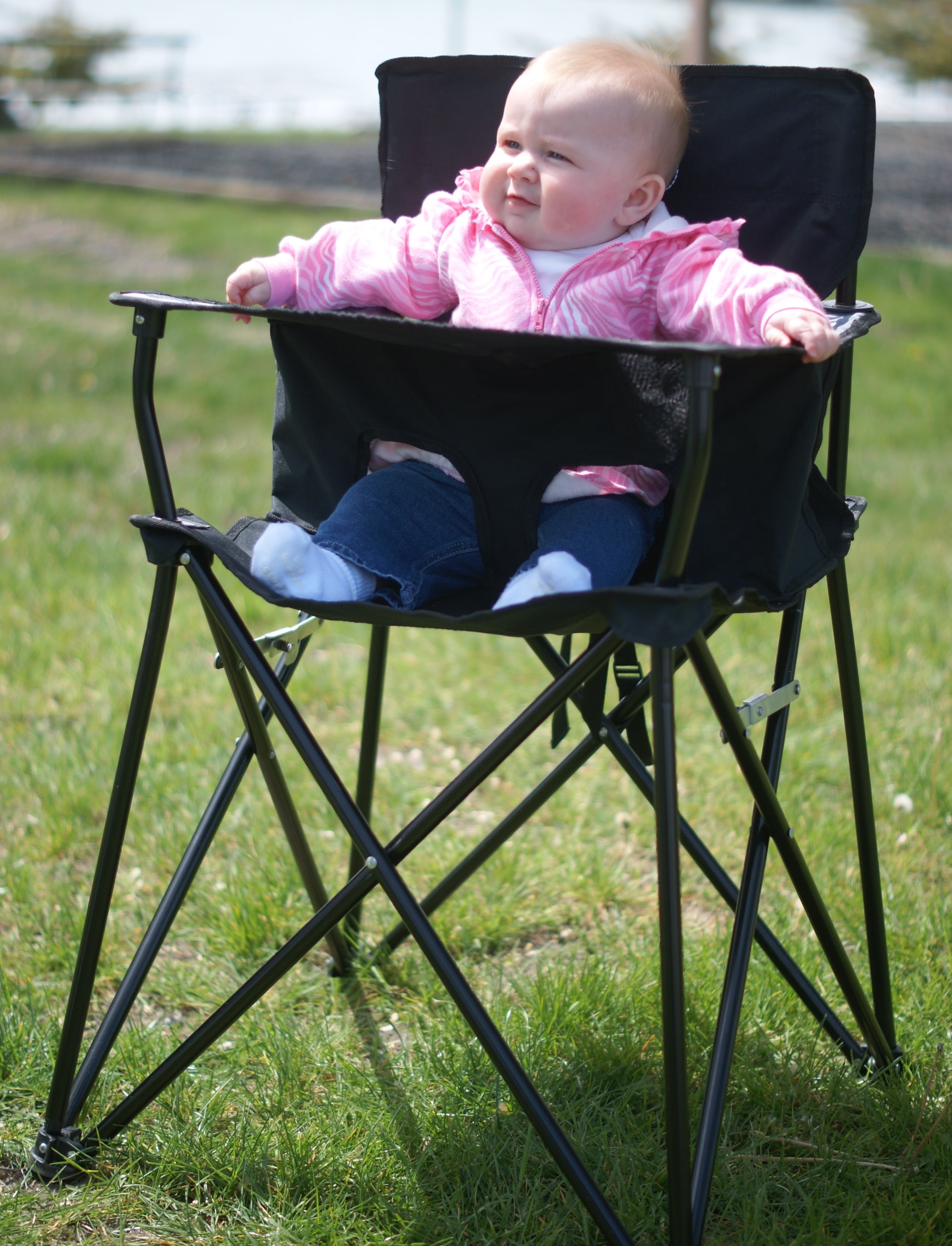 Ciao! Baby Portable High Chair, Black