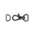 thumbnail image 4 of Dritz 1/2" Swivel Hooks & D-Rings, 12 Sets, Gunmetal, 4 of 4