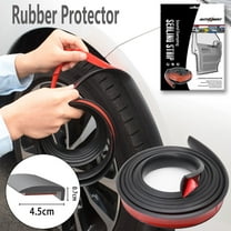 AUTOXBERT 4.5cm Car Truck Extra Wide Fender Accessories Wheel Arches Fender Flares Cover L Shape Lips Seal Strip Protectors