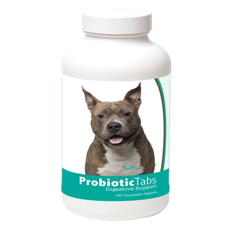 Healthy Breeds American Staffordshire Terrier Probiotic and Digestive Support for Dogs 60 Count