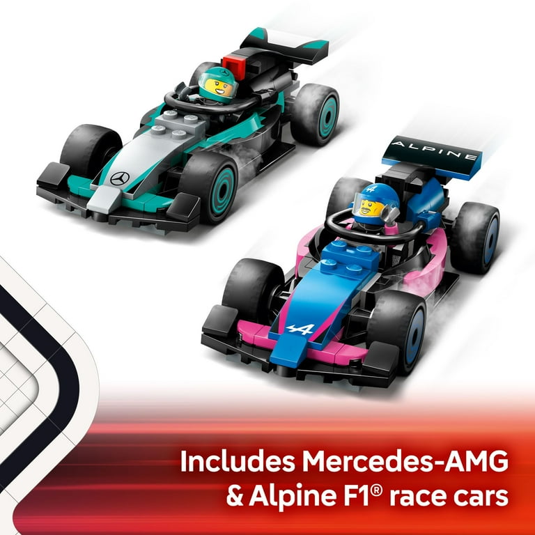 LEGO City F1 Garage & Mercedes-AMG & Alpine Cars Toy - Model LEGO City F1 Garage & Mercedes-AMG & Alpine Cars Toy - Model