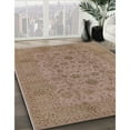 thumbnail image 3 of Ahgly Company Machine Washable Indoor Rectangle Industrial Modern Light Copper Gold Area Rugs, 7' x 10', 3 of 7