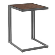 LumiSource Roman Industrial Side Table