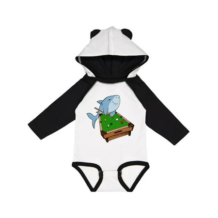 

Inktastic Pool Shark Gift Baby Boy or Baby Girl Long Sleeve Bodysuit