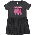 thumbnail image 3 of Inktastic Pickleball Girl Girls Toddler Dress, 3 of 5