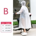 thumbnail image 1 of YeekTok Portable Eva Resuable Raincoat with Pockets Hat Rain Poncho Elastic Cuff Sleeves, 1 of 10