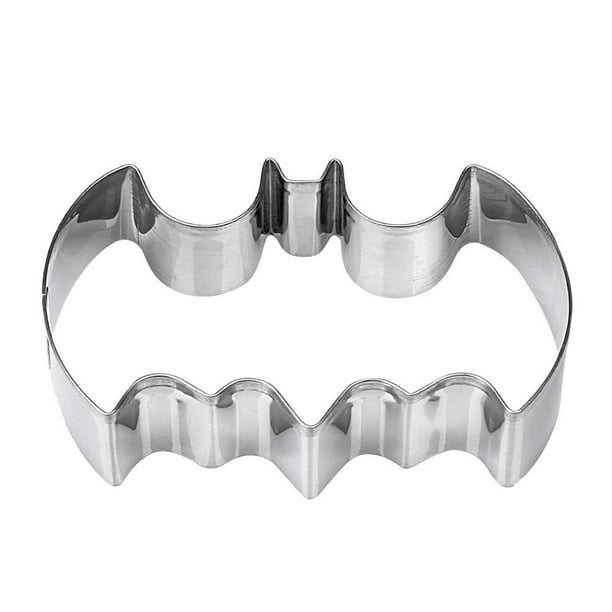 Cortador de galletas de Batman de acero inoxidable, molde para pastel, decoración navideña de Halloween Ehuebsd Libre de BPA