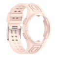 thumbnail image 4 of For Samsung Galaxy Watch4 Classic 46mm Smart Watch Strap Soft Wrist Band Integrated with Watch Case, 4 of 4