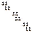 thumbnail image 4 of Dalazy 4Pcs Ukulele Tuning Pegs with Concave Button Guitar Accessories for Open Front Hole Enhanced Performance Style A 3Set, 4 of 6