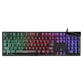 thumbnail image 1 of Methold Universal 104 Teclas Teclado mecánico RGB Teclado para juegos con cable E-sports Juegos mecánicos Grabado suspendido Teclas con Juegos de teclado y mouse para computadora, 1 of 1