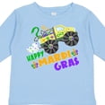 thumbnail image 4 of Inktastic Happy Mardi Gras Monster Truck with Beads Boys or Girls Long Sleeve Toddler T-Shirt, 4 of 5