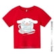 thumbnail image 1 of Sanrio-Camiseta de manga corta para niños, ropa informal de dibujos animados de Hello Kitty, Gudetama, Verano, 1 of 4