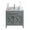 Gray, variant on 36-Inch Single Sink Bathroom Vanity With White Quartz Countertop - Color White - Laviva