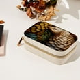 thumbnail image 7 of Pangolin Velvet Portable Jewelry Stand with Removable Compartment - Travel Organizer, Earring Holder, and Organizer Box - Gift, 7 of 7