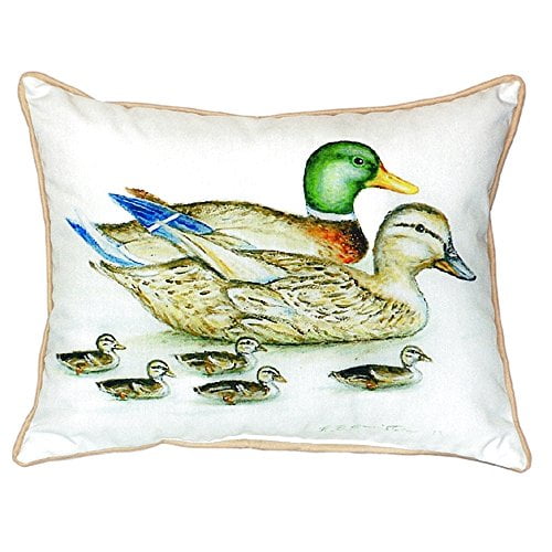 Betsy Drake SN266 Coussin de Famille Collard, 12 "x12"