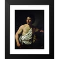 thumbnail image 2 of Simon Vouet 15x18 Black Modern Framed Museum Art Print Titled - David with the Head of Goliath (1620 - 1622), 2 of 5