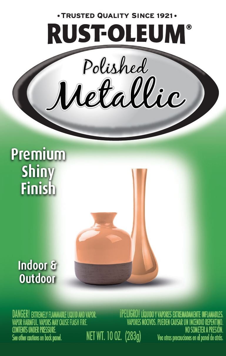 Copper, Rust-Oleum Specialty Polished Metallic Spray Paint, 10 oz
