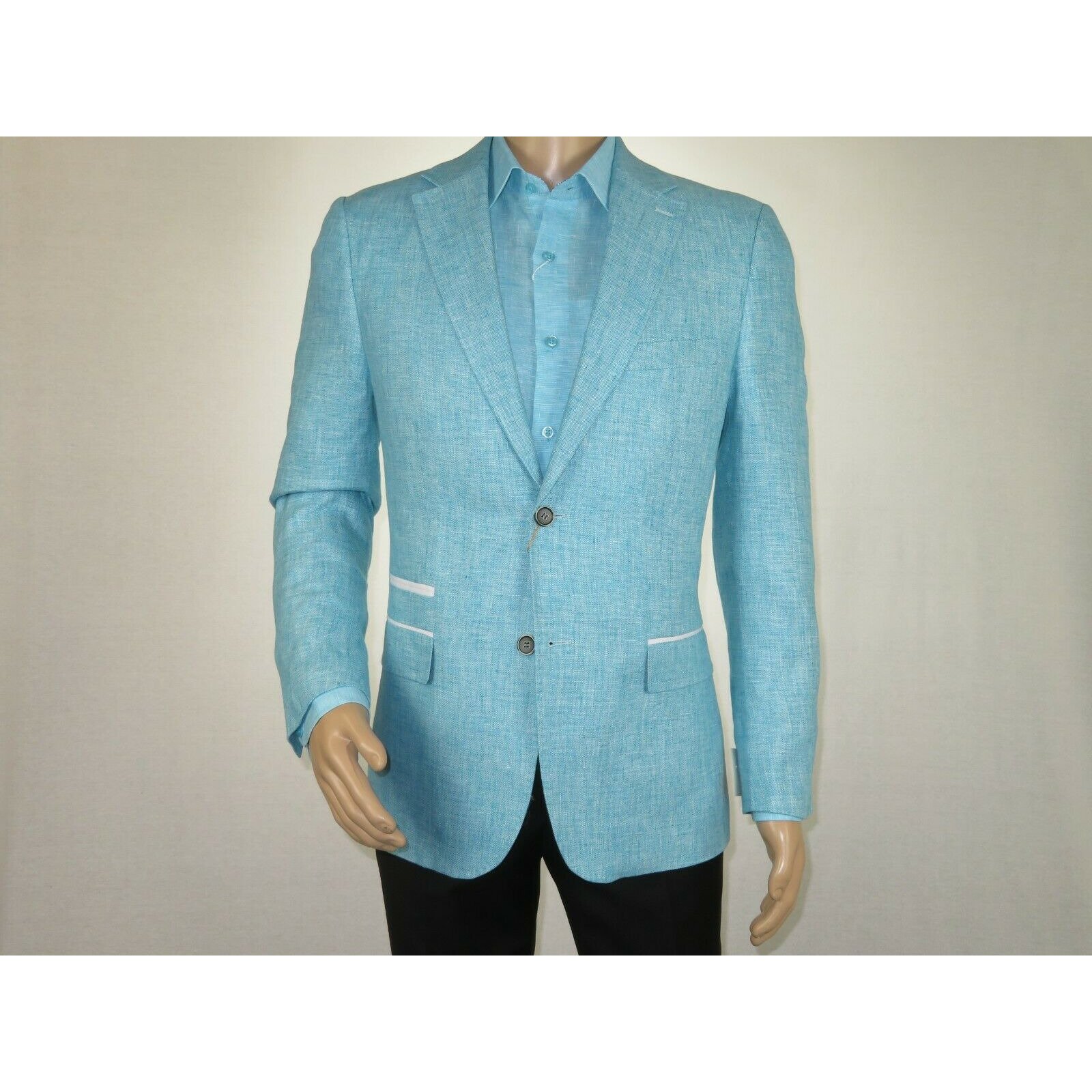 Inserch Mens 100 Linen Sport Coat Summer Blazer INSERCH Half Lined